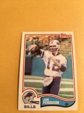 1982 Topps Joe Ferguson Buffalo Bills 28 Mid Grade Free Shipping