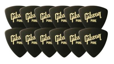 Gibson APRGG-73H Pick Wedge Heavy 12er Pack Plektrum Gitarre Plek Plektren Set