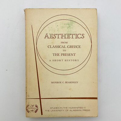 Aesthetics Philosophy of Art History of Ideas Paperback Book Monroe Beardsley 66