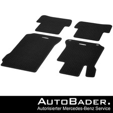 Original Mercedes Benz Fußmatten Ripsmatten C-Klasse W204 S204 4-teilig Schwarz