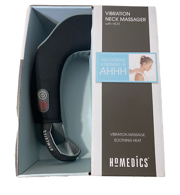 NEW Boxed Homedics Vibration Neck & Shoulder Massager with Soothing Heat. |  eBay