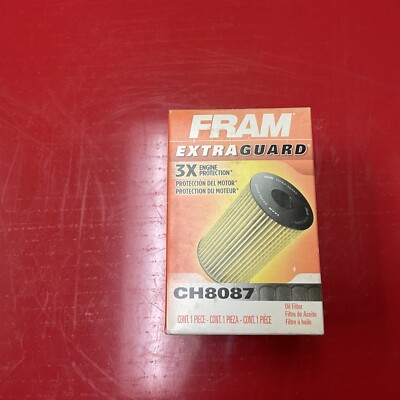 Fram Extra Guard Oil Filter, CH8087, New In Box, Free Shipping