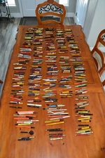 Vintage Pen & Mechanical Pencil Lot  Advertising, Promotional, Mixed Brands