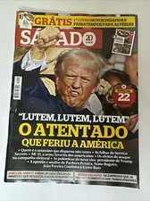 Sabado Magazine Attack On Trump Assassination Attempt ORIGINAL JULY 2024 RARE