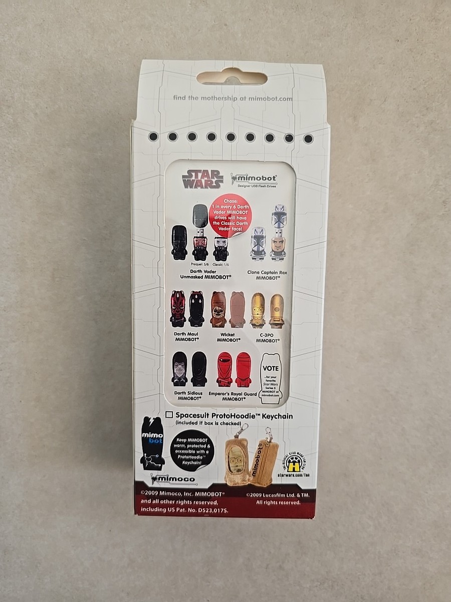 STAR WARS DARTH VADER COLLECTABLE MIMOBOT 4GB USB FLASH