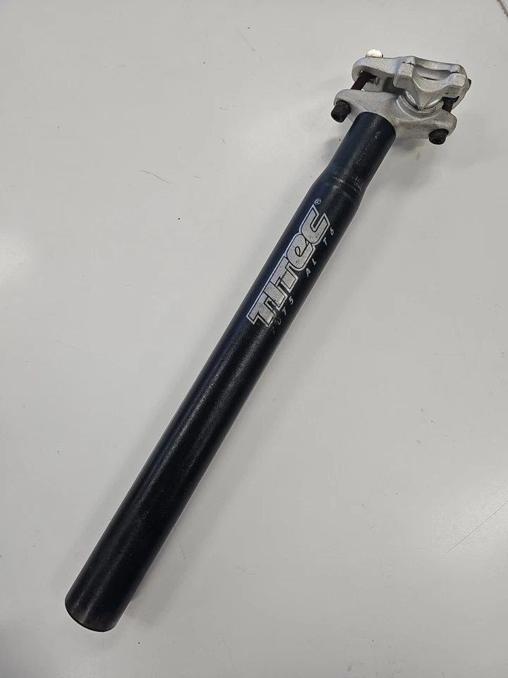 Tija de sillín de bicicleta de carretera TITEC MTB 31,6 mm x 320 mm (sin cortar) venta barata Foto 2 de 4