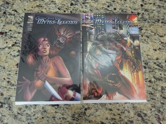 RARE COPY OF GRIMM FAIRY TALES: MYTHS & LEGENDS #15 COVERS A & B COMIC BOOKS!