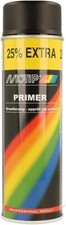 MOTIP PRIMER SPRAY PAINT 500ML FAST DRYING BEIGE BLACK GREY RED WHITE PLASTIC