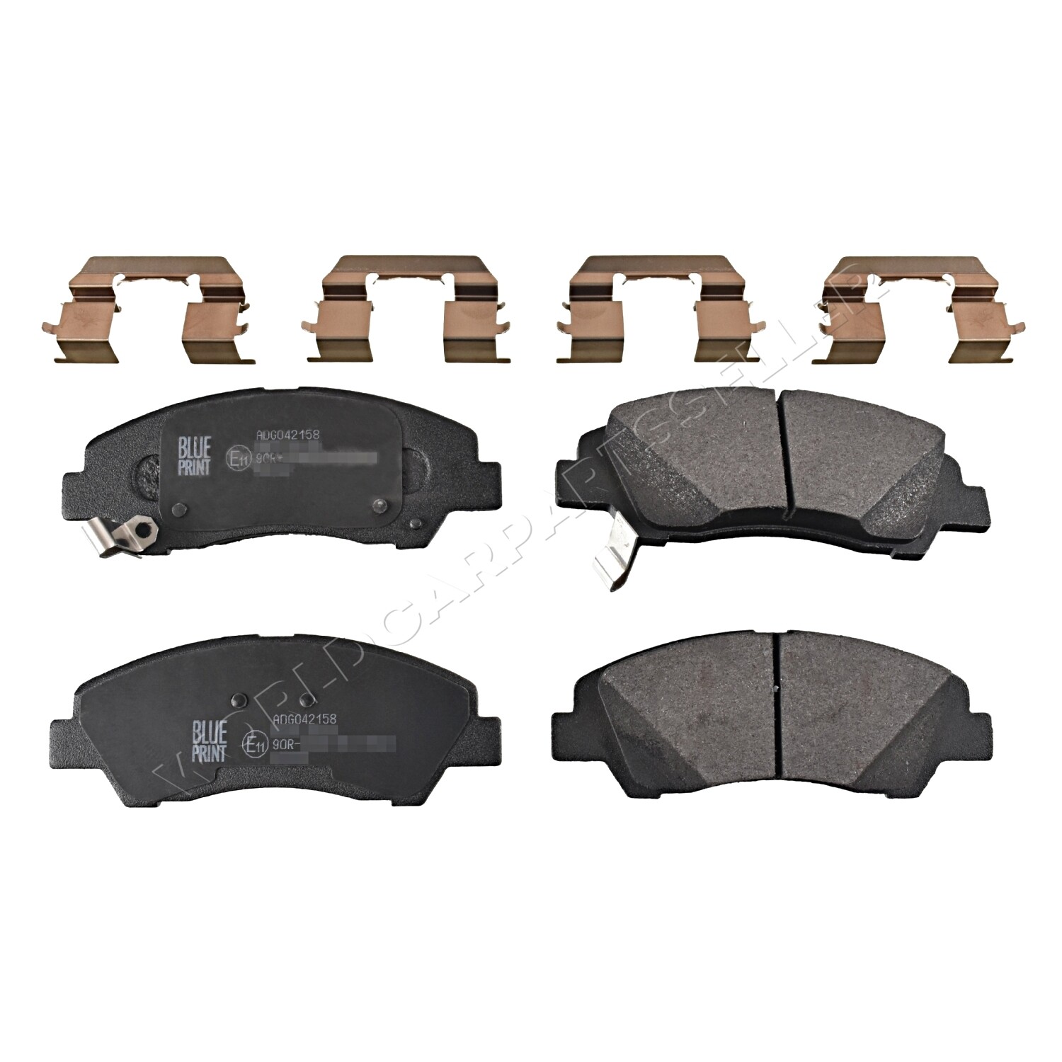BLUE PRINT Disc Brake Pad Set Front For HYUNDAI I10 1316 58101B4A00 eBay