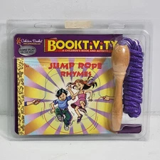 Jump Rope Rhymes Booktivity Wooden Handles Children's Gilden Book & Activity New
