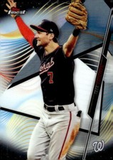 2020 Topps Finest #26 Trea Turner Washington Nationals