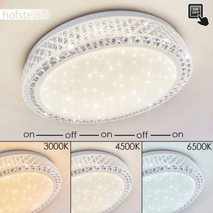 Glitzer Decken Lampen LED Flur Dielen Wohn Schlaf Bade Zimmer Leuchten dimmbar