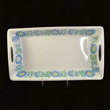 Figgjo Norway Baking Dish Turi Gramstad Oliver Viking Rectangular Oven Blue Vtg