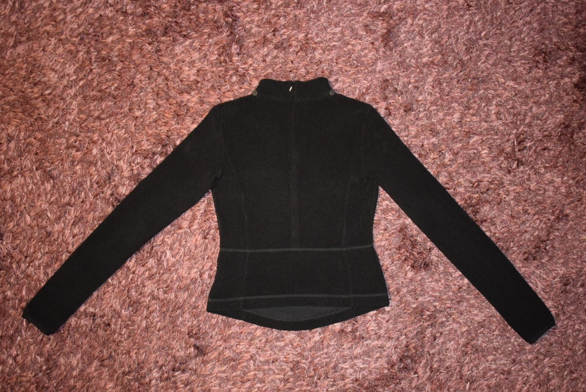 Moncler Grenoble Maglia A Lupetto Con Zip Fleece LS Sz S Moncler Grenoble Maglia A Lupetto Con Zip Fleece LS Sz S
