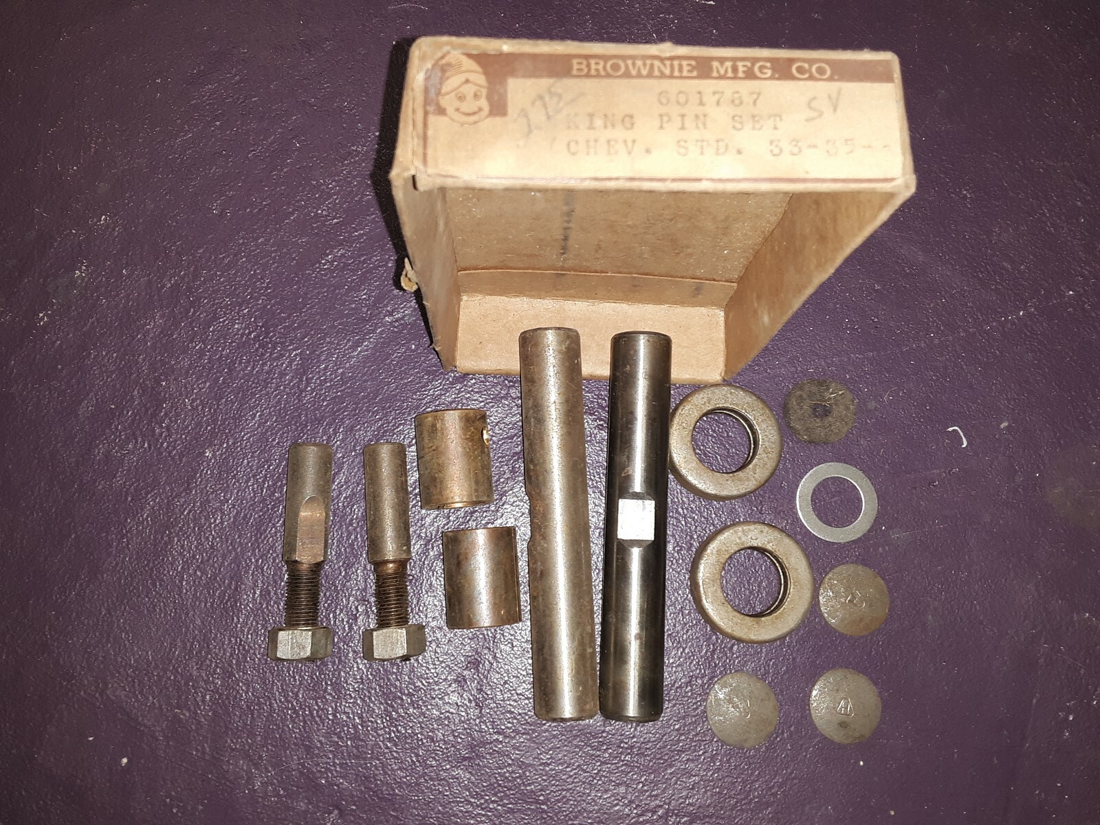 1933 1934 1935 Chevrolet STD King Pin Set Brownie MFG, #601787 | eBay