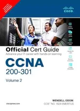 CCNA 200-301 Official Cert Guide Volume 1 + Volume 2 (2 book set)  Wendell Odom