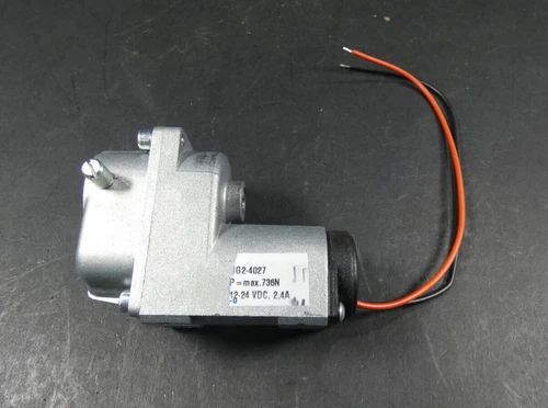 Gear motor / lifting spindle motor | 12-24V | 2.4A | max 1000N | max 6mm/sec