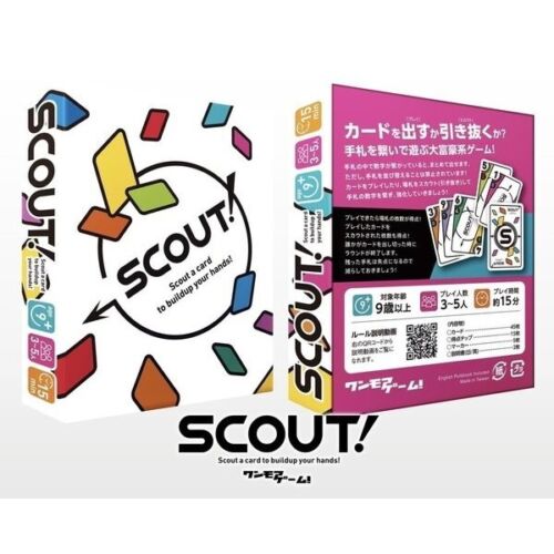 SCOUT! Card Game with Family Friends original version Japan/M0102 - Picture 1 of 1