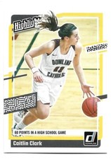 2024 Panini Caitlin Clark Collection Donruss Highlights #H3 Iowa Hawkeyes
