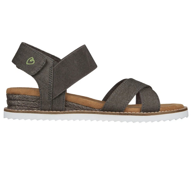 CUSHIONAIRE Sandali Eleganti Donna Prize In Pelle Vegana Con Memory Foam - Larghezze Ampie, Nero, Taglie EU