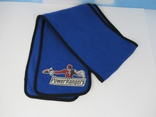 POWER RANGERS SCARF CHILDS 50 INCHES BLUE LOOKS GREAT FAST SHIPPING A10