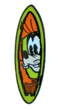 Goofy Face Surf Board Collection Individual Disney Park Trading Pin ~ Brand New