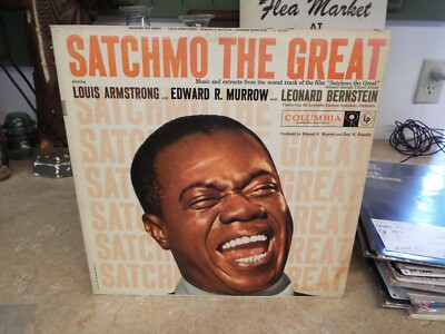 Satchmo The Great Louis Armstrong 6-EYE jazz MONO Columbia LP Satchmo The Great Louis Armstrong 6-EYE jazz MONO Columbia LP
