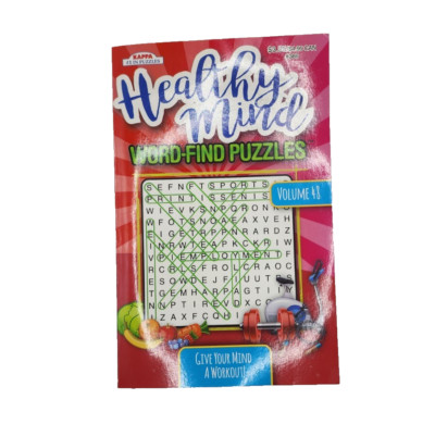 Healthy Mind Word-Find Puzzles, Give Your Mind a Workout (Vol. 48)