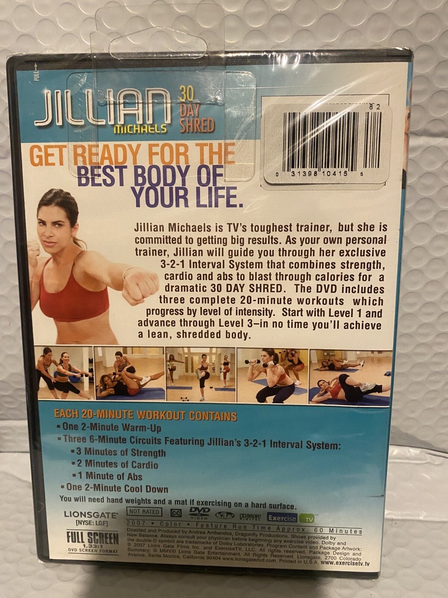 Jillian Michaels: 30 Day Shred - DVD - Jillian Michaels-Andrea