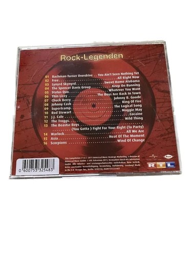 CD DIE ULTIMATIVE CHART SHOW - ROCK-LEGENDEN (NEUWERTIG) - Bild 2 von 2