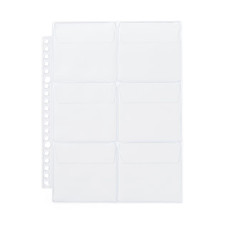 MUJI Pocket Selection Series Refill A5 wide 6 pockets 2 sheets