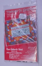 THERAPY IN SESSION, WALL HANGING WITH SEWING THEME, BLOCK PARTY STUDIOS 51000