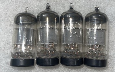 Mullard M8136 CV4003 12au7 Molten Glass ECC82 Box Plate NOS Matched Pair