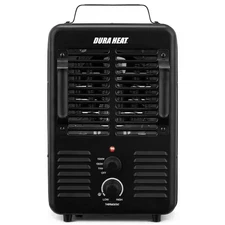 1500-Watt Electric Milkhouse Portable Space Utility Heater, Durable Metal Cabine