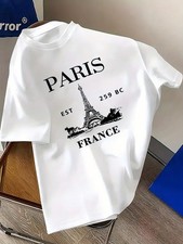 Paris France EST 1598 Vintage City Graphic T-Shirt Travel Paris France Tee