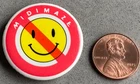 1987 vintage MIDI MAZE atari st computer video game BUTTON promo Faceball 2000