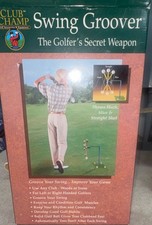 Club Champ Swing Groover Golf Swing Trainer Portable Outdoor Right Left-Handed