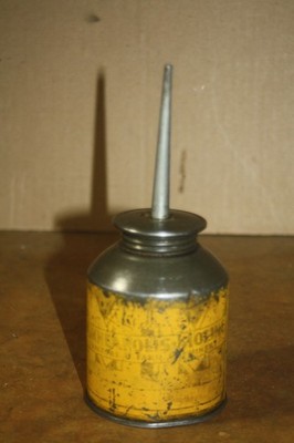Vintage Metal Minneapolis - Moline Tractors & Farm  Machinery Oiler - Oil Can
