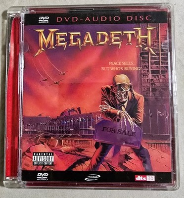 Megadeth - Peace Sells But Who's Buying DVD Audio Great Condition Metallica