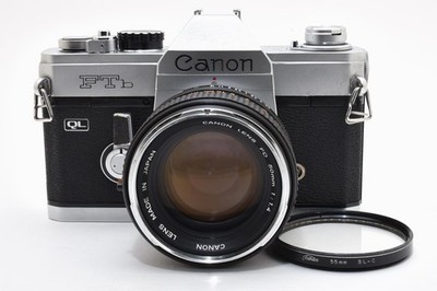   [Very Good]CANON FTb QL SLR 35mm Film Camera ＋ LENS FD 50mm f/1.4  2927466