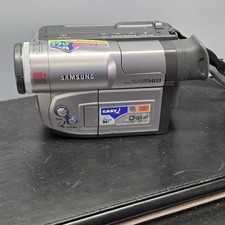Samsung SLC700 Camcorder Vintage Video Camera Powers On Only No Record/Playback