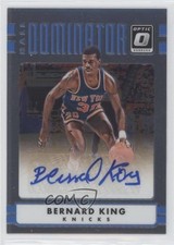 2016 Donruss Optic Hall Dominator Signatures /99 Bernard King #15 Auto HOF 0ja2