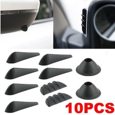10PCS Car Body Deflector Spoiler Stickers Wind Resistance Noise Reduction Strips