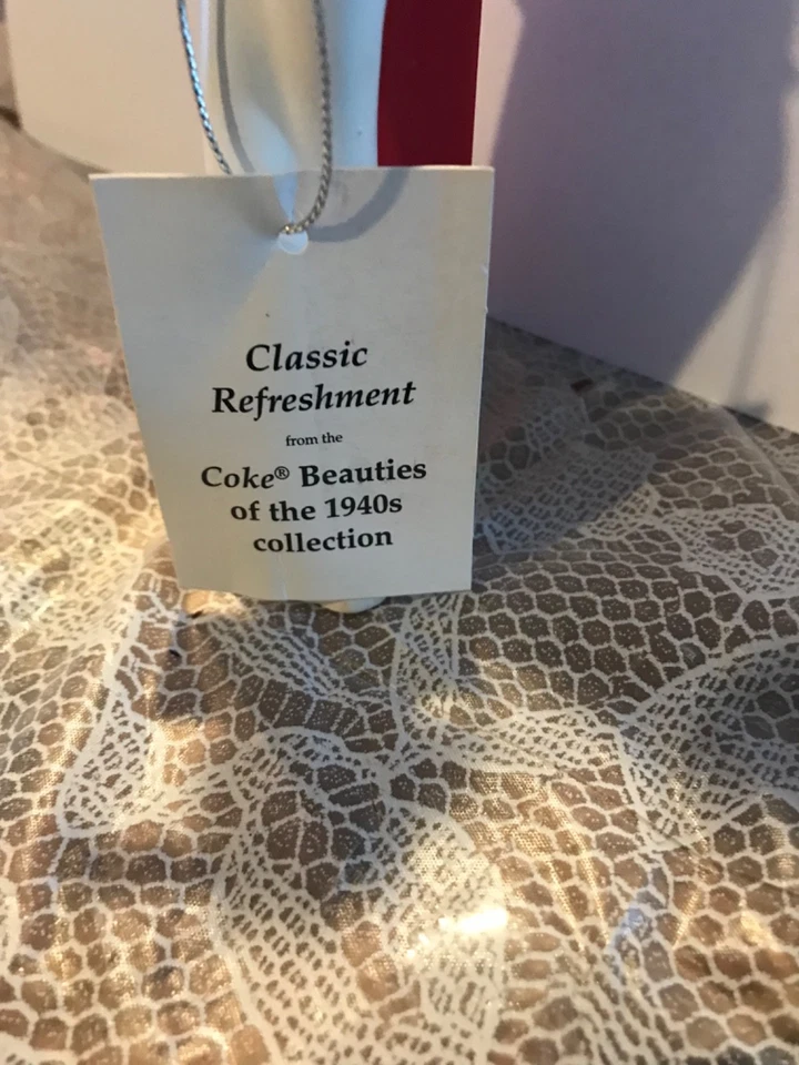 "Classic Refreshment" & "Elegant Celebration" Coke Beauties of 1940s Figurines - Image 4 of 4
