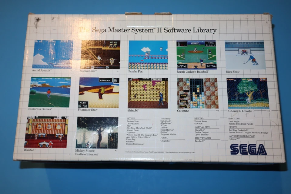 SEGA MASTER SYSTEM II 2 GAME CONSOLE OEM U.S. VERSION BRAND NEW IN BOX! - Image 3 of 4