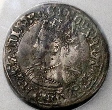 1553 PCGS XF Mary Groat 4 Pence Hammered Britain Tudor England Coin (26071703C)