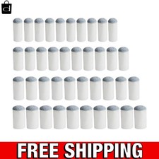40Pcs Slip on Pool Cue Tips Replacement Billiard Cue Tips 4 Sizes Slip-On Cue Ti