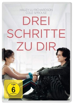 Drei Schritte zu dir DVD Liebesfilm Haley Lu Richardson Cole Sprouse