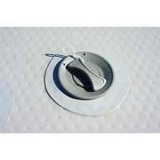 Solstice 6 x 5 ft Inflatable Dock Rafting Platform w/Pump & Bag, Multi (Used)