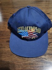 New XXVI Olympiad Atlanta Georgia Hat Hanes Snapback Cap USA Flag Dream Team 23